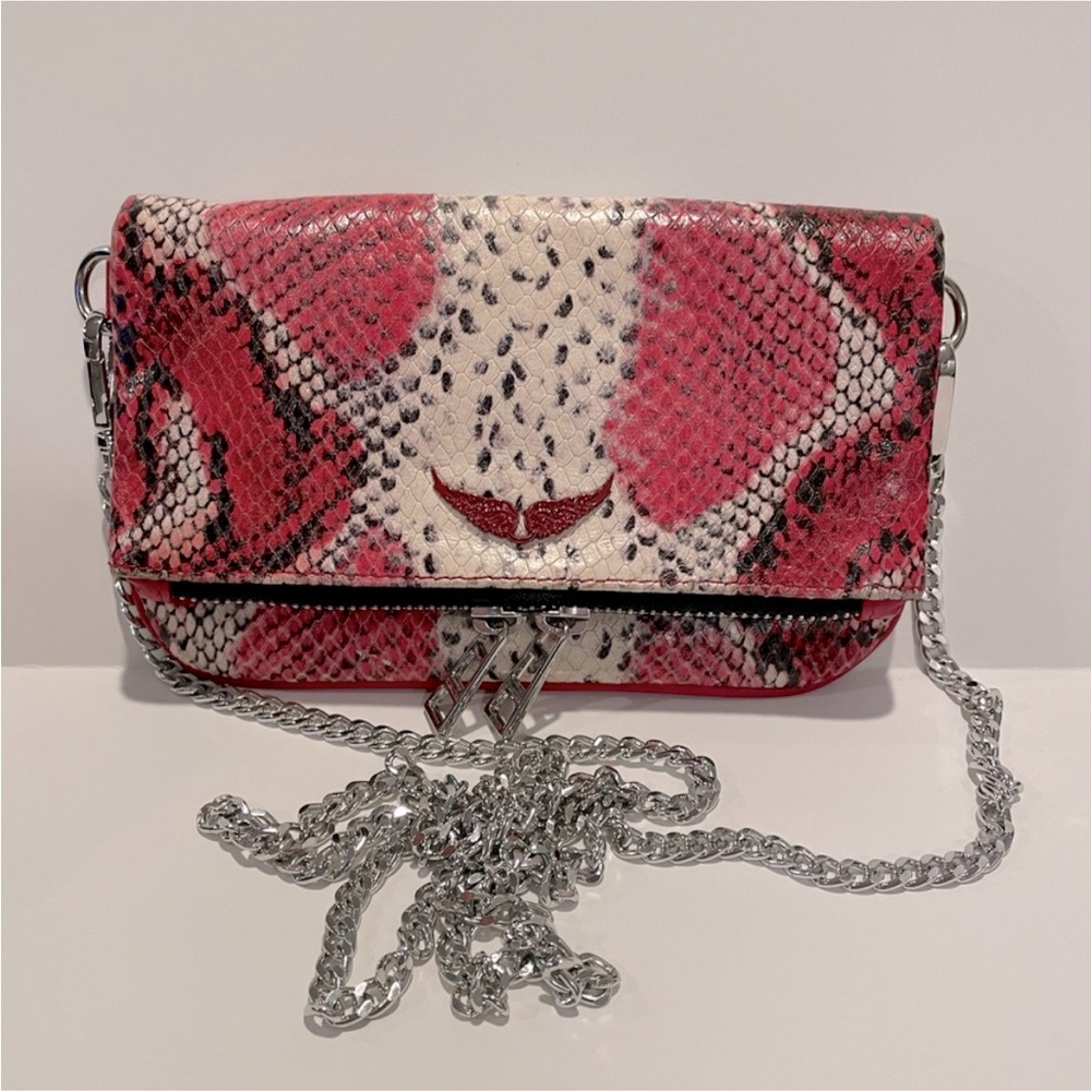 Zadig & Voltaire mini wallet crossbody clutch